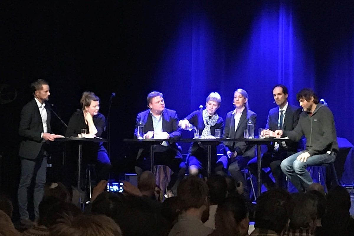 Panelet i "Den store havdebatten".